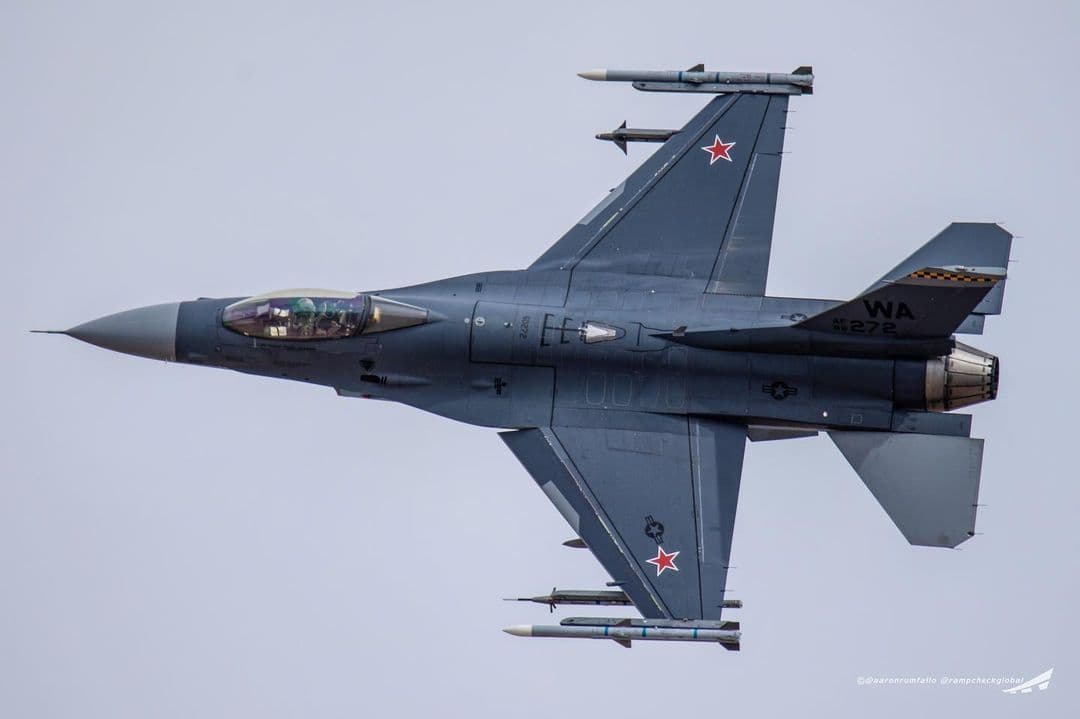 شاهد: طائرة مقاتلة روسية من طراز F-16 تُحدث ضجة على الإنترنت